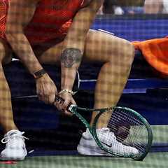 Aryna Sabalenka destroys racket in wild meltdown after losing US Open final