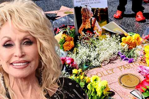 Dolly Parton's Hollywood Star Damaged After Flowers Stolen, Name Scratched