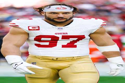 George Kittle more likely than Nick Bosa to play in 49ers’ opener vs. Rams