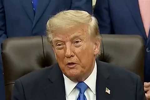 Trump Says He's 'Happy' Prince Harry & Meghan Markle Left the U.S.
