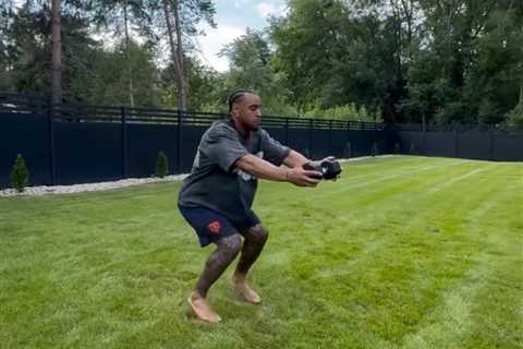 Bears injury spat with $40 million star takes twist with training video