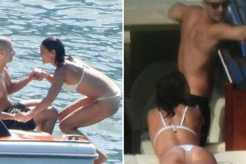 Katie Holmes Packs on the PDA with Boyfriend Jason Bard Yarmosky at Lake Como