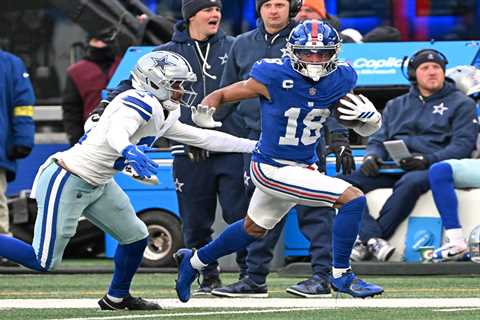 Darius Slayton wasn’t everything you wanted him to be — but he had a hell of a Giants run