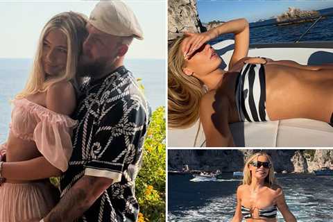 Jake Paul & Bikini Clad Fiancée Jutta Leerdam Bring Heatwave To Capri