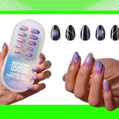 There’s No Mistaking Your ‘KPop Demon Hunters’ Fandom With These HUNTR/X Gel Press-On Nails:..