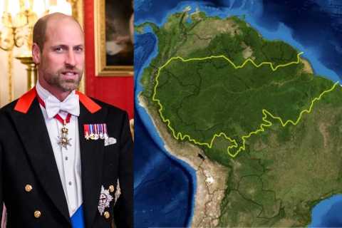 Prince William Unveils Amazon Rainforest Defender Protection Partnership at Rio Summit