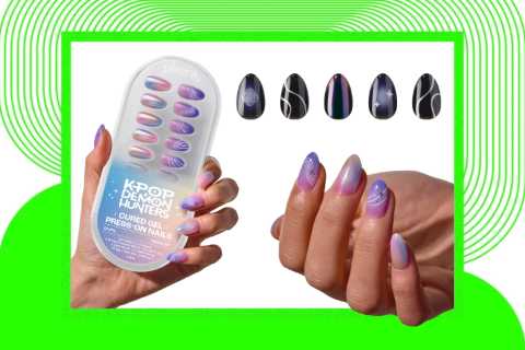 There’s No Mistaking Your ‘KPop Demon Hunters’ Fandom With These HUNTR/X Gel Press-On Nails:..